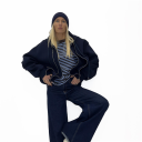 giubbino felpa con doppia zip fun